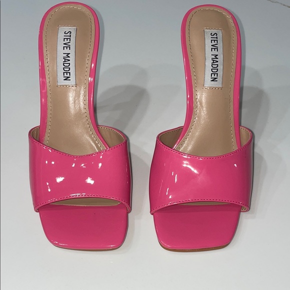 Steve Madden Hot Pink Signal Heels | 6 - Picture 1 of 6